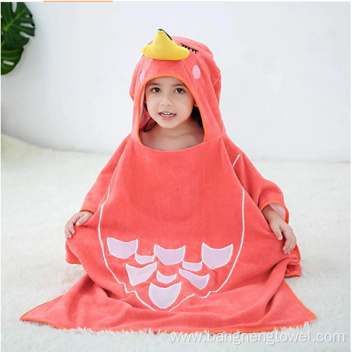 Kids Hooded Beach Bath Towel